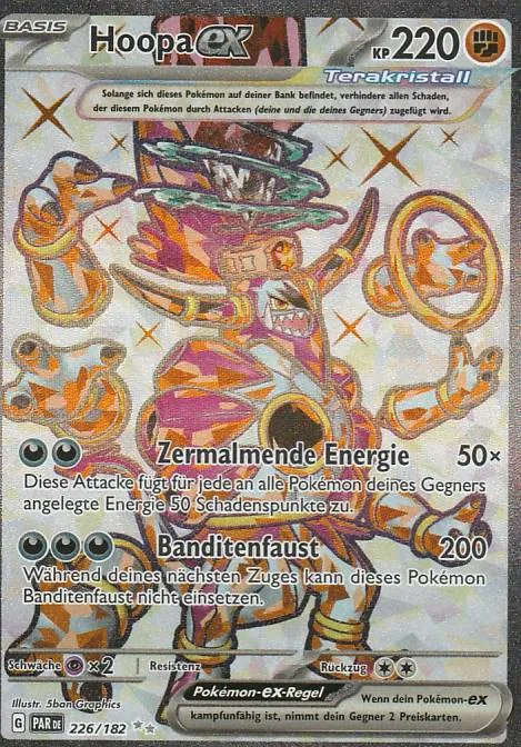 Pokemon Karte aus dem Set Paradoxrift