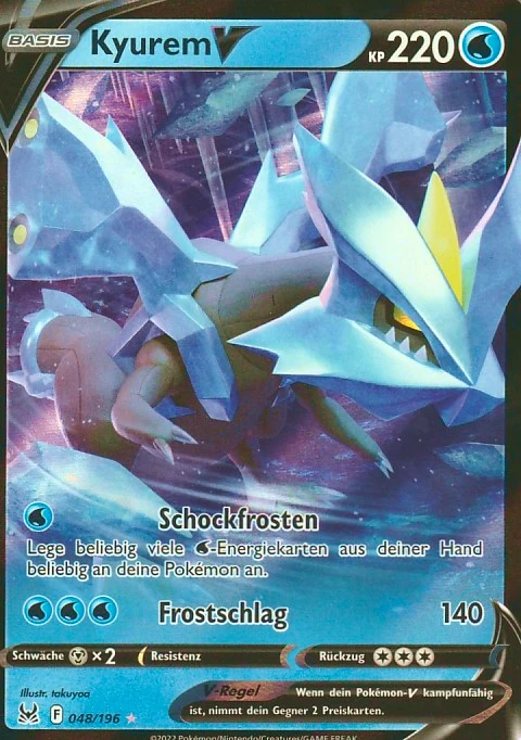 Pokemon Einzelkarte aus Verlorener Ursprung