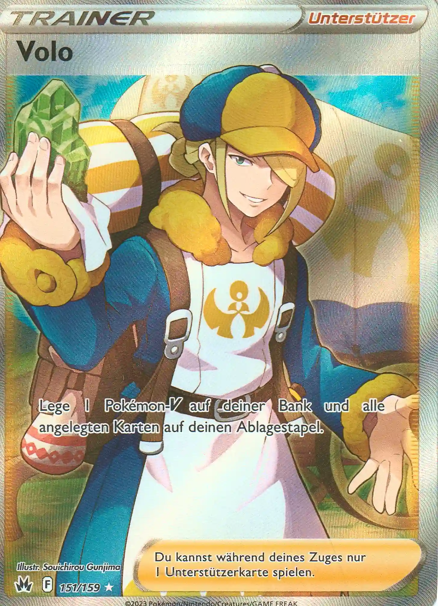 Pokemon Einzelkarte aus Zenit der Könige