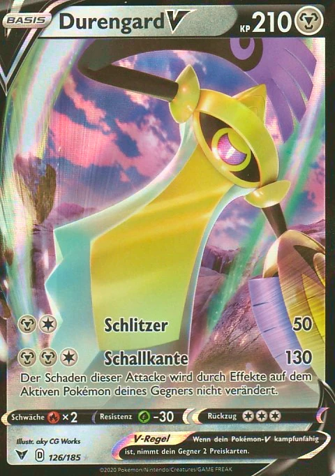 Seltene Pokemon Karte