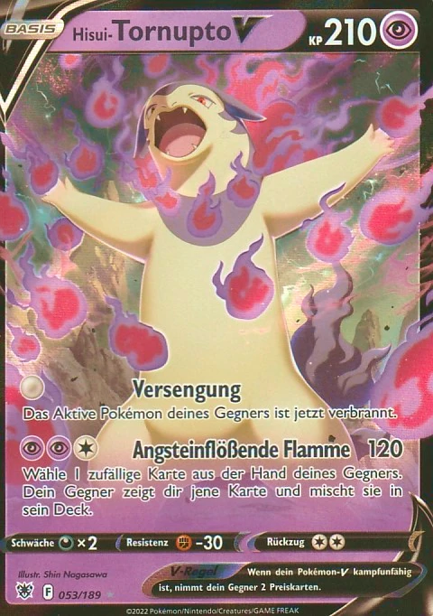 Pokemon Karte Tornupto V