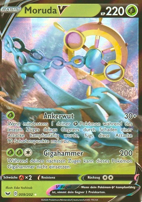 Seltene Pokemon Karte
