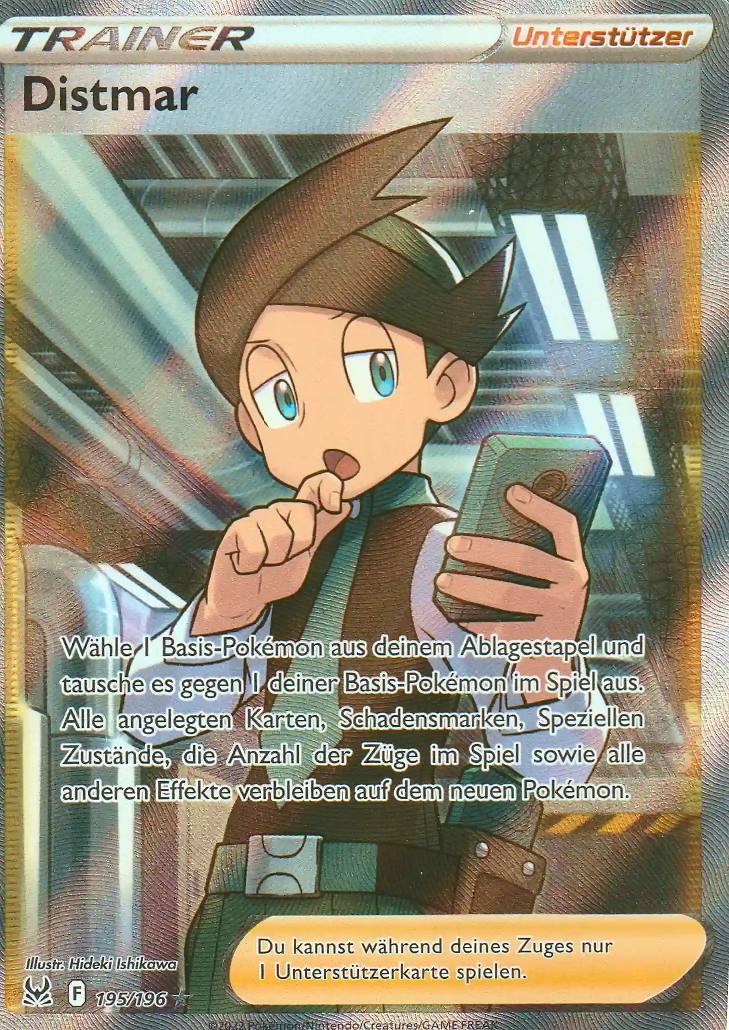 Pokemon Einzelkarte aus Verlorener Ursprung