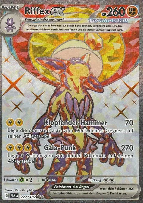 Pokemon Karte aus dem Set Paradoxrift