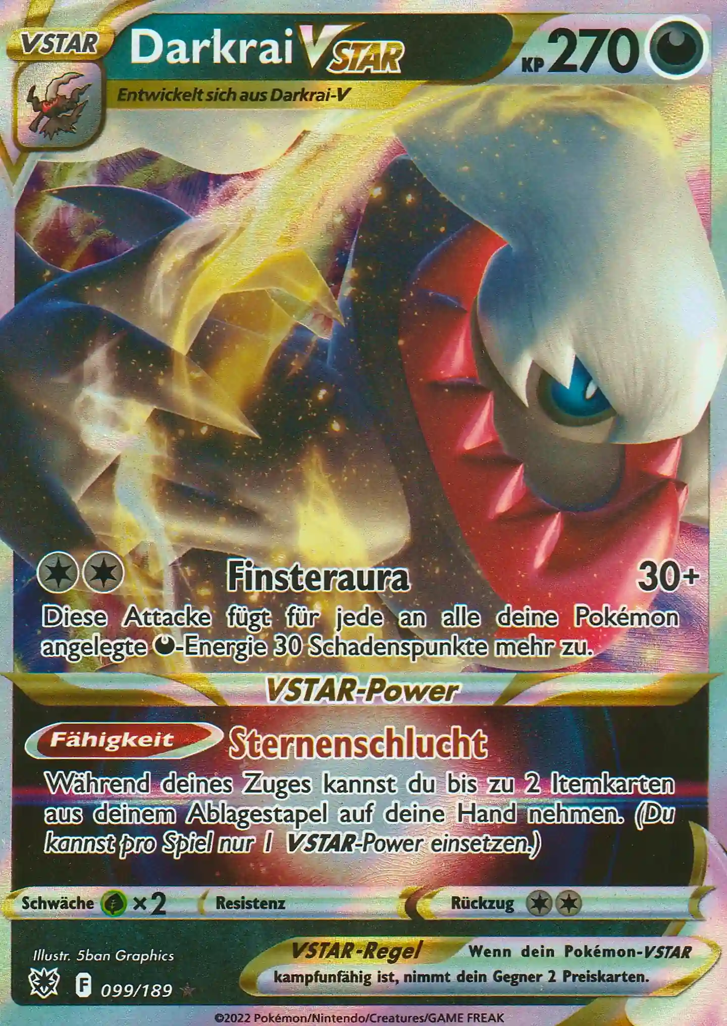 Pokemon Einzelkarte aus dem Set Astralglanz