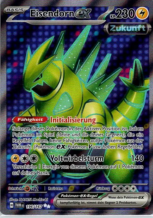 Pokemon Karte aus dem Set Maskerade im Zwielicht