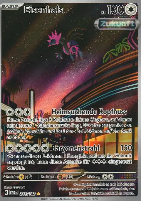 Pokemon Karte aus dem Set Paradoxrift