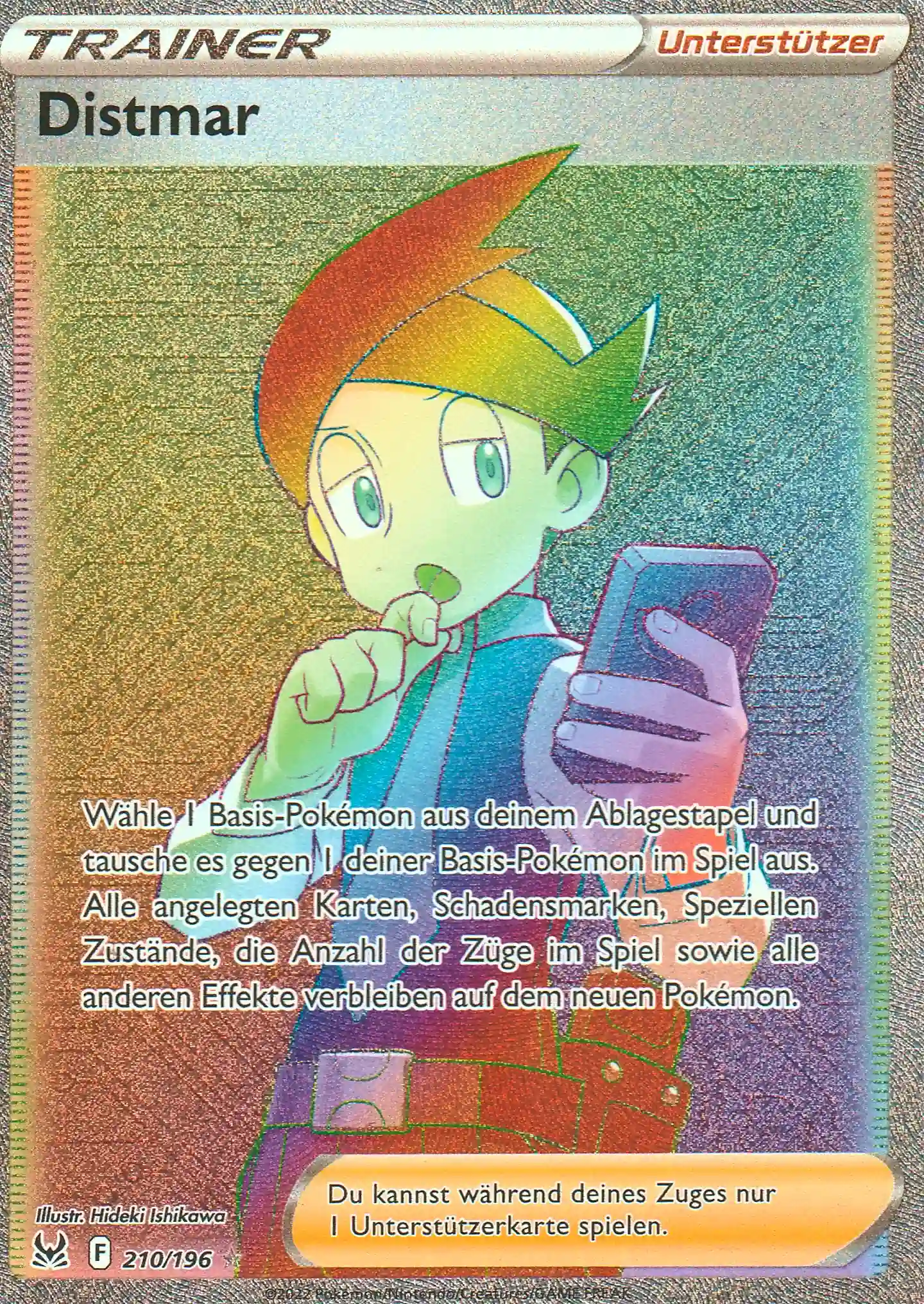 Pokemon Einzelkarte aus Verlorener Ursprung