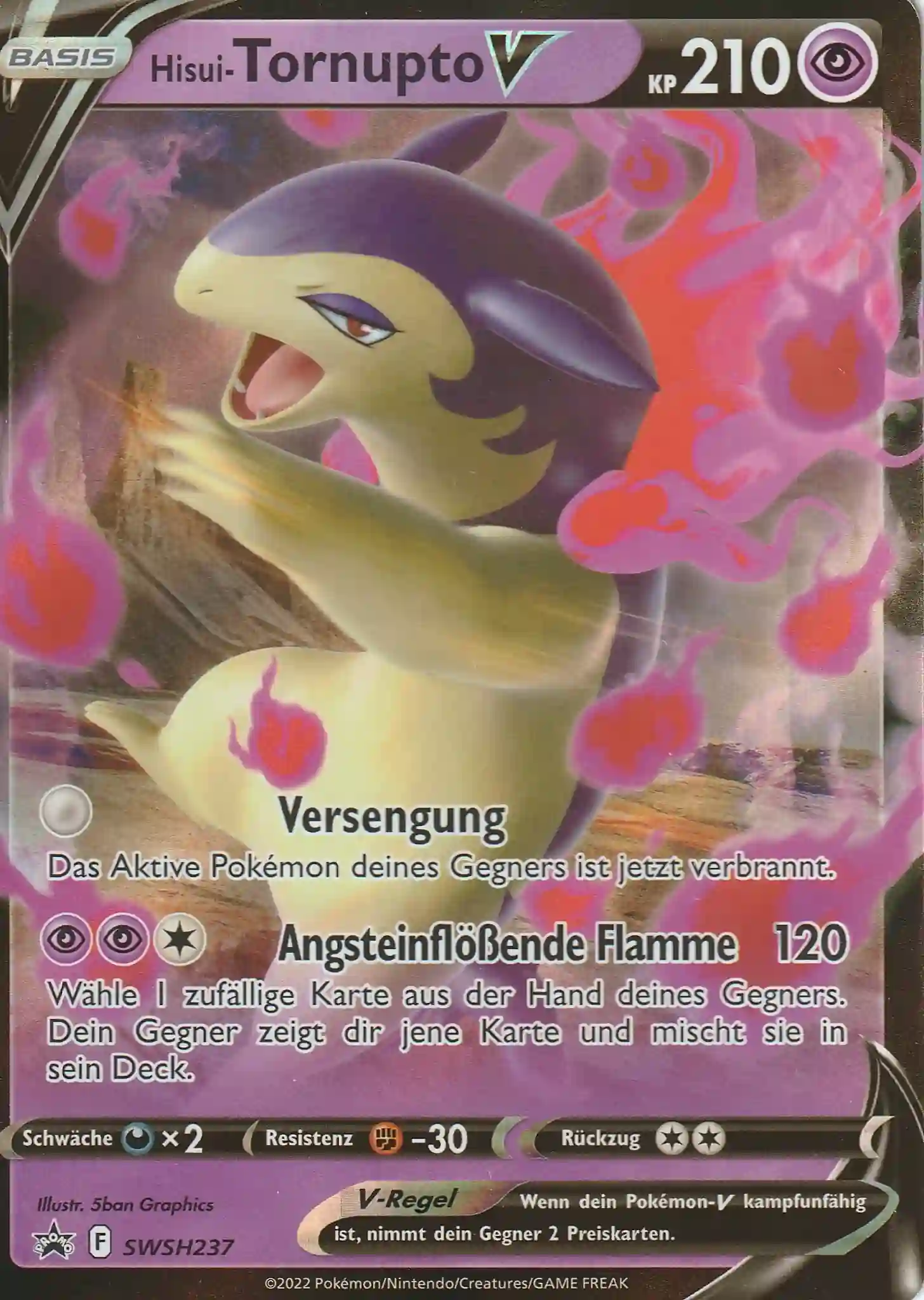 Pokemon Einzelkarte aus Schwert und Schild